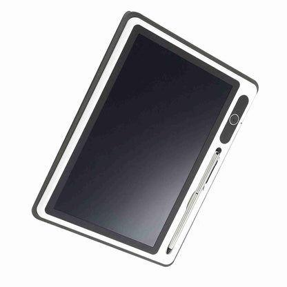 Electronic Notepad LCD Tablet Drawing Pad Business Supplies Hand Painting Tool 9 Inch(Black (With Faux Leather Case) )