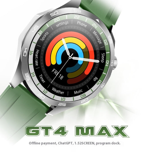 GT4MAX Smart Sports Watch Bluetooth Calling Health Monitoring Offline