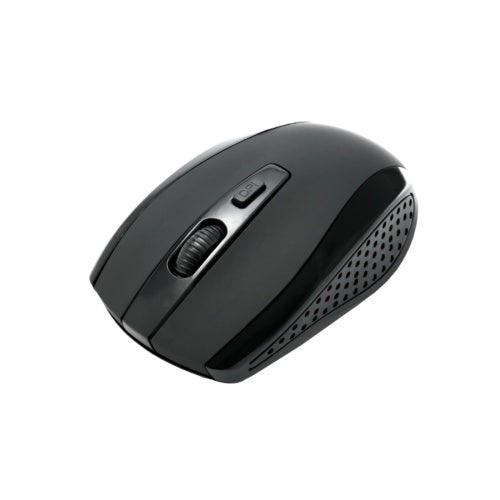 2.4GHz BLACK WIRELESS USB MOUSE SCROLL  CORDLESS OPTICAL FOR PC LAPTOP UK