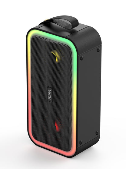 Bluetooth Speaker With Colored Lights, Dual Speakers, Household Ultra-large Volume