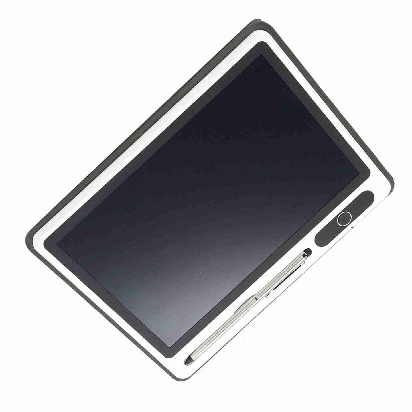 Electronic Notepad LCD Tablet Drawing Pad Business Supplies Hand Painting Tool 9 Inch(Black (With Faux Leather Case) )