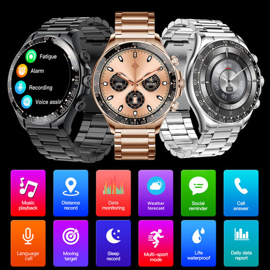 Round Screen Smart Watch EX108 Bluetooth Calling