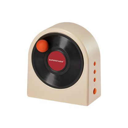 Space-time Trip Bluetooth Speaker Desktop Creativity Portable Retro Vinyl