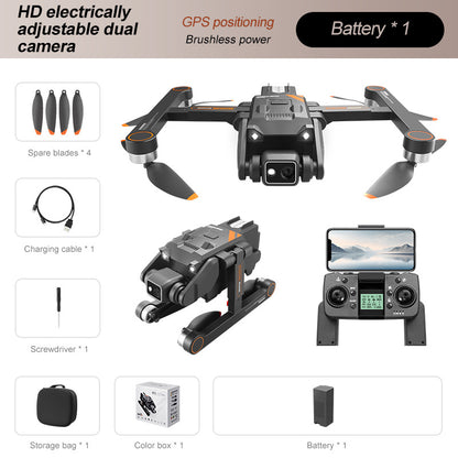 UAV Dual Camera GPS Return Flight Obstacle Avoidance