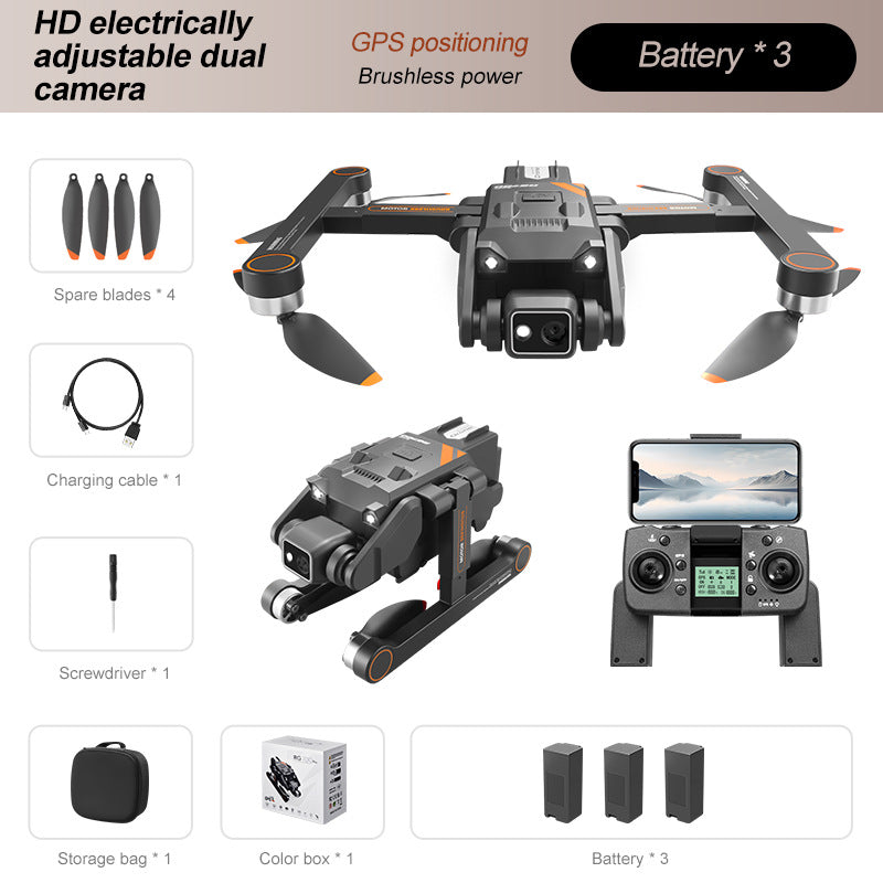 UAV Dual Camera GPS Return Flight Obstacle Avoidance