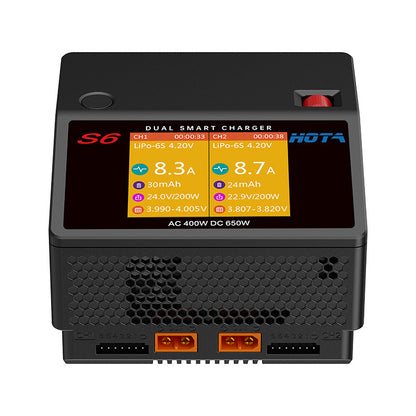 HOTA S6 Smart Balance Charger 1-6S Lithium Battery