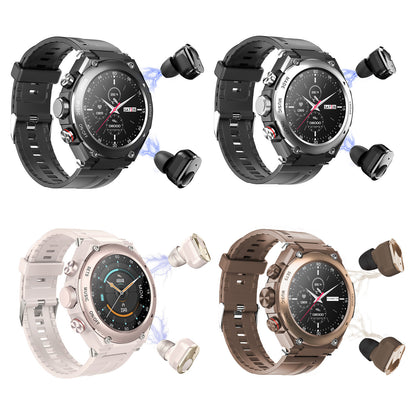 Smart Watch Bluetooth Headset Three-in-one Call Music Heart Rate Sports Watch