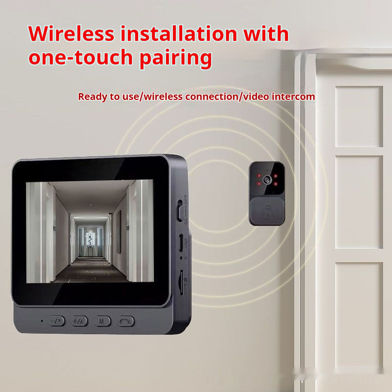 Smart Punch-free Household Wireless Camera Visual Door