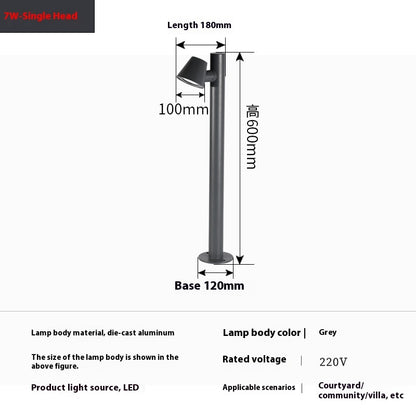 Lawn Lamp Led Outdoor Waterproof Column Modern Minimalist